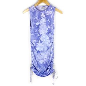 Cotton Citizen Dress Lisbon Tank Purple Tie Dye S